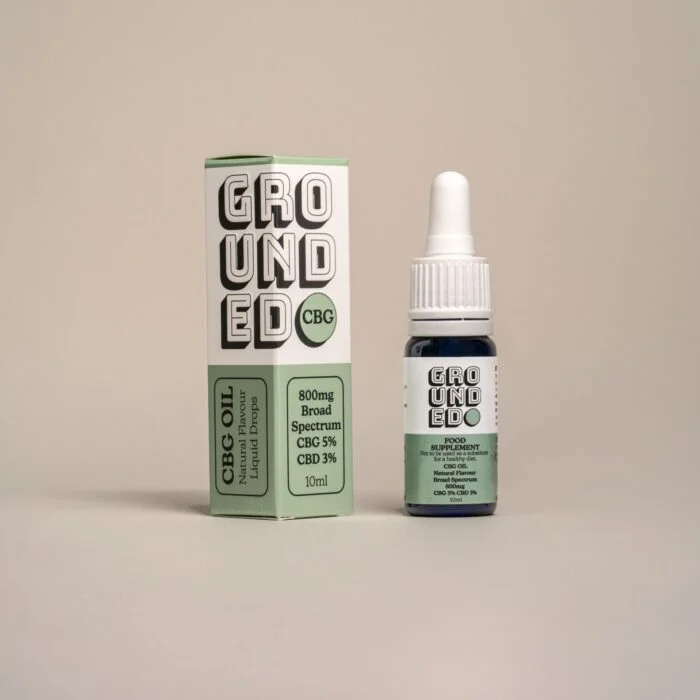 Broad Spectrum CBG + CBD Oil 800mg - Natural